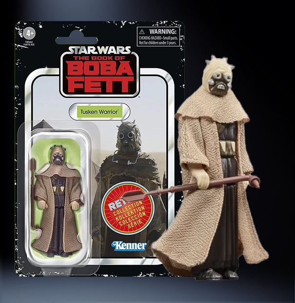 Tusken Warrior Star Wars Retro Collection Action Figure 1:18 Scale BOBF image 0