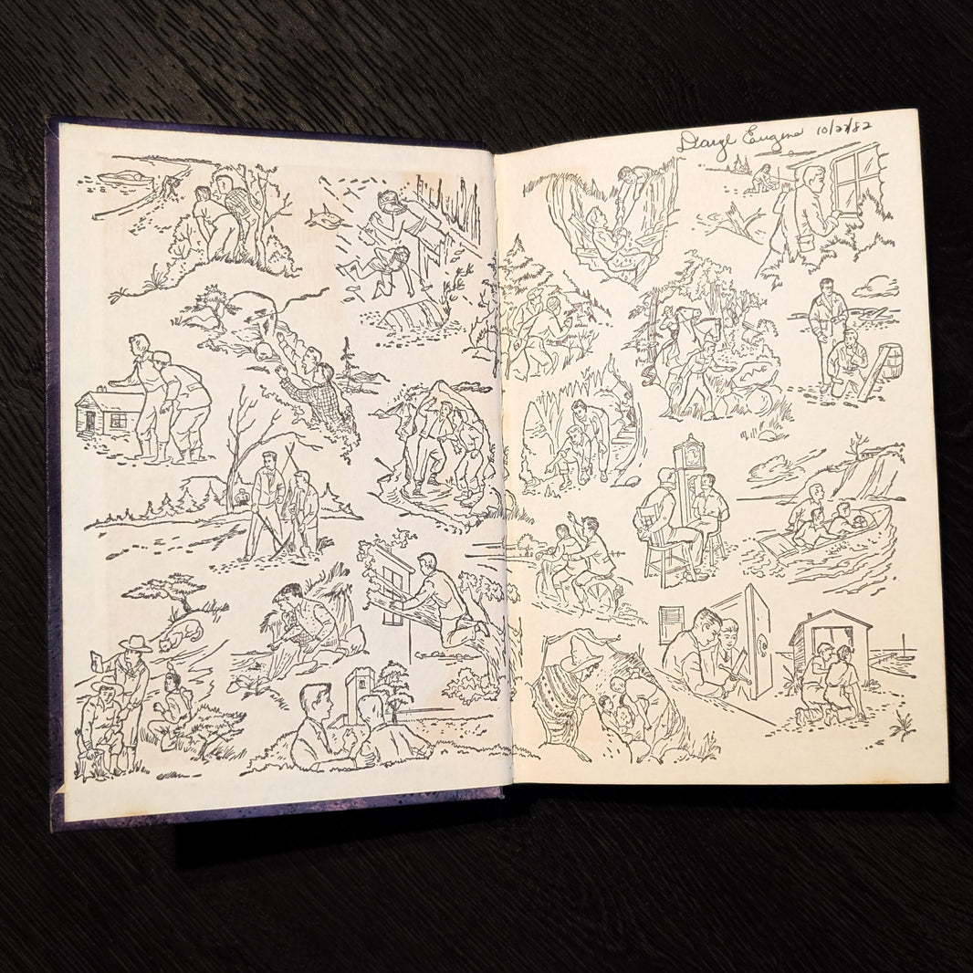 52 The Shattered Helmet (1973 Yellow Number): Hardy Boys Book Blue-Back image 1