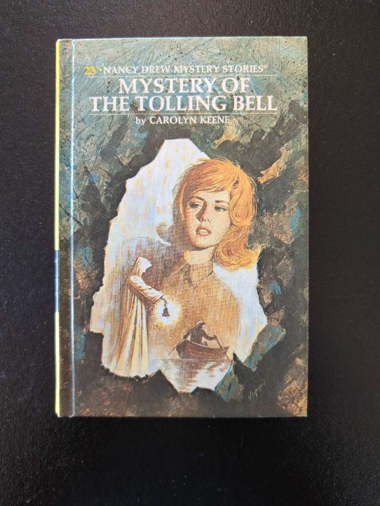 23 The Mystery of the Tolling Bell Nancy Drew Mystery Books -1946/1973 YN image 0