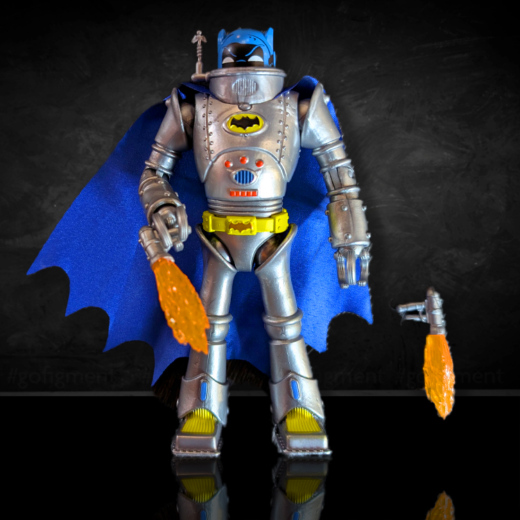 Robot Batman Batman '66 LOOSE 1/12 Scale Action Figure McFarlane Toys image 0