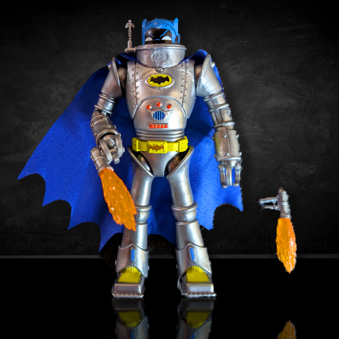 Robot Batman Batman '66 LOOSE 1/12 Scale Action Figure McFarlane Toys image 0
