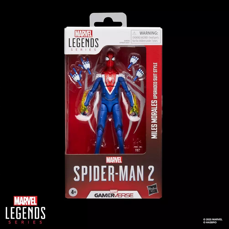 Miles Morales Upgraded Suit Spider-Man 2 Gamer Verse 6" Action Figure image 0