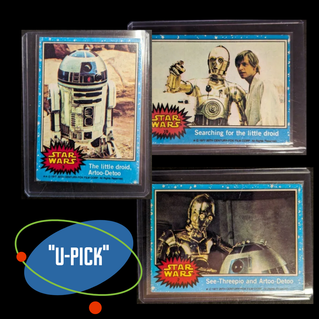 Image of Series 1 Wrapper 1977 Topps Star Wars Trading Card
