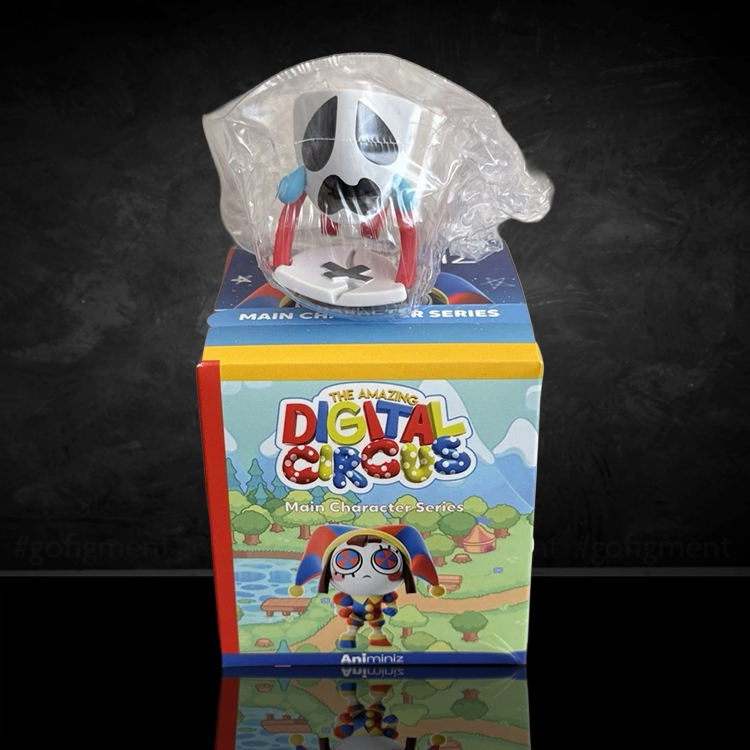 Gangle figure from The Amazing Digital Circus by Glitch in original packaging with protective plastic bag