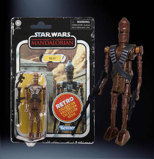IG-11 Star Wars Retro Collection Action Figure 1:18 Scale MANDO image 0