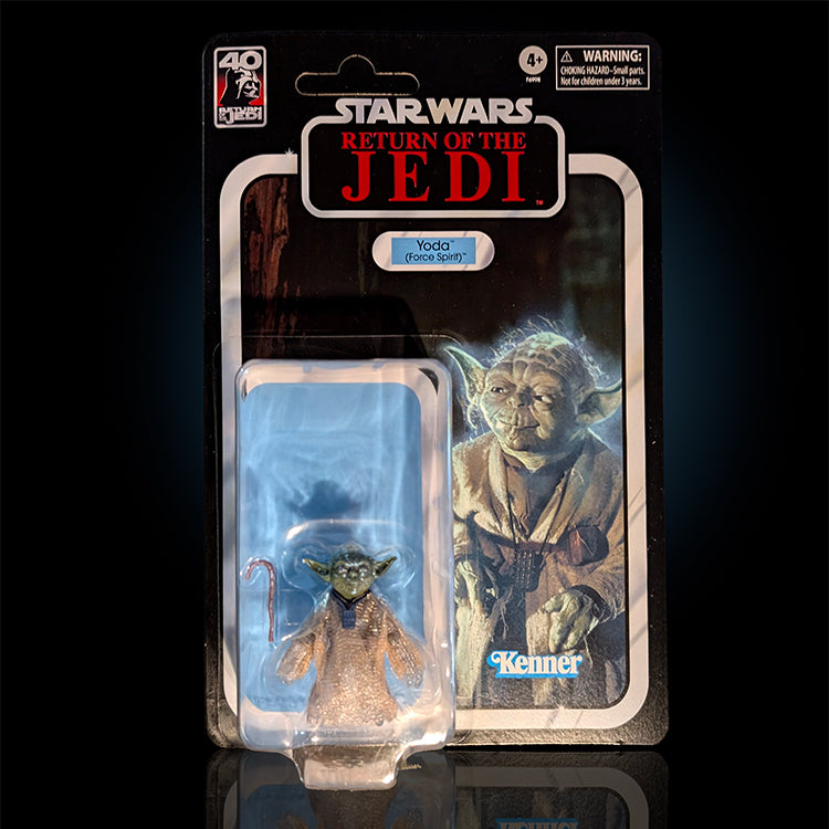 Yoda Force Ghost Action Figure Star Wars Black Series 1:12 Scale image 0