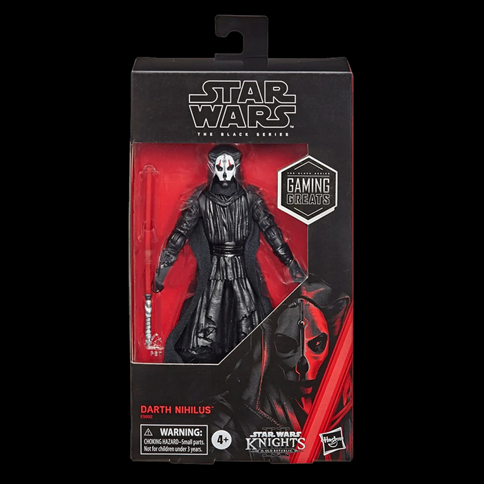 Darth Nihilus Gaming Greats Action Figure Star Wars Black Series 1:12 Scale image 0