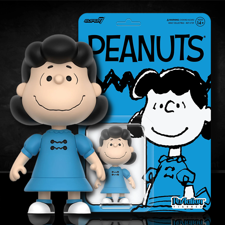 Lucy Van Pelt Super7 Wave 7 Peanuts Action Figure 3.75" scale Collectible image 0