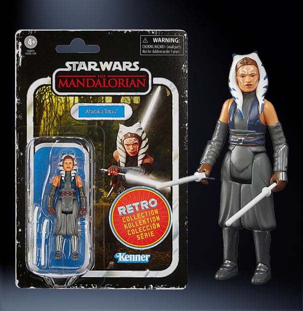 Ahsoka Tano Star Wars Retro Collection Action Figure 1:18 Scale MANDO image 0