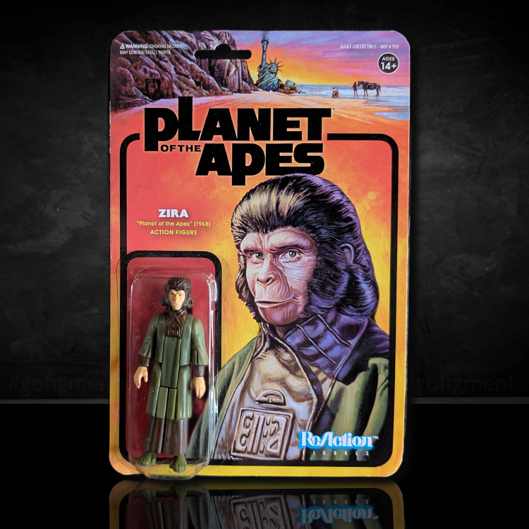 Zira Planet of the Apes Action Figure 1:18 Scale Super7 image 0