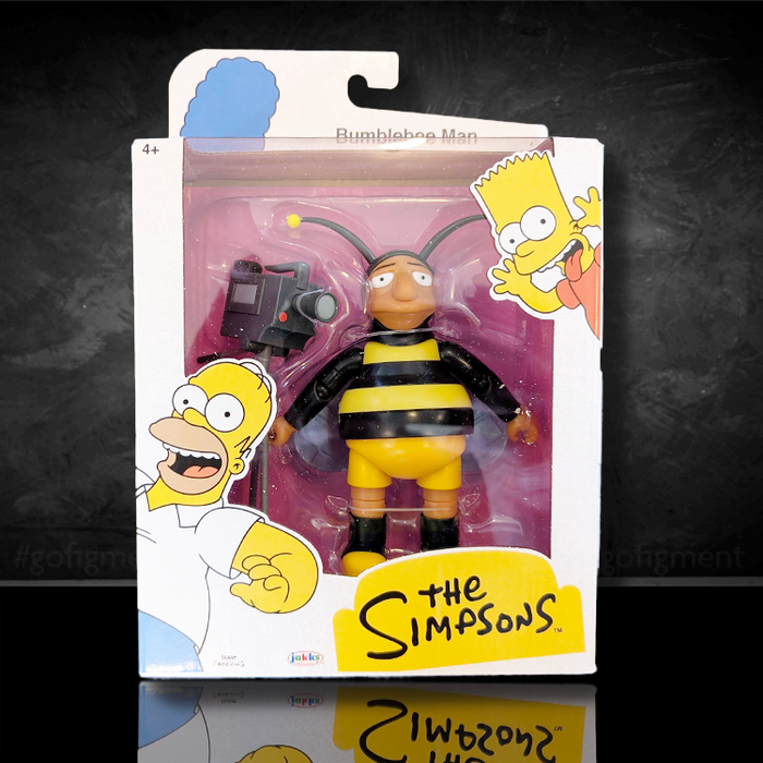 Bumblebee Man and Bart Simpson Combo Wave 4 Action Figure | The Simpsons | 5in image 1