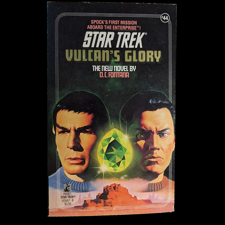 44 Vulcan's Glory Star Trek The Original Series Paperback Book image 0