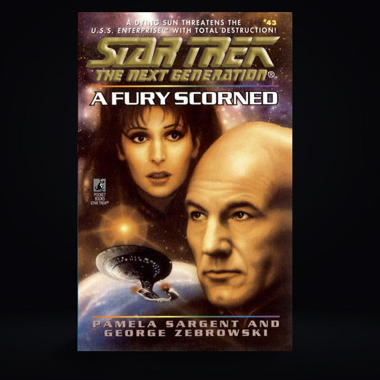 43 A Fury Scorned Star Trek The Next Generation Paperback Book image 0