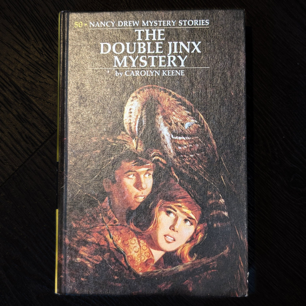 50 The Double Jinx Mystery Nancy Drew Books -1973-Yellow Number image 0
