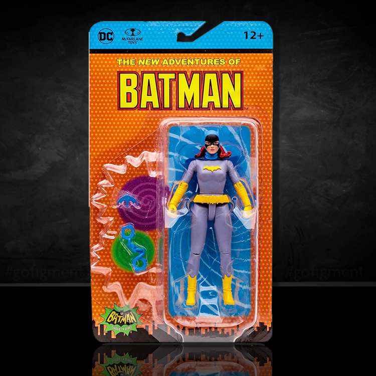 Batgirl Batman '66 1/12 Scale Batgirl Action Figure McFarlane Toys image 0