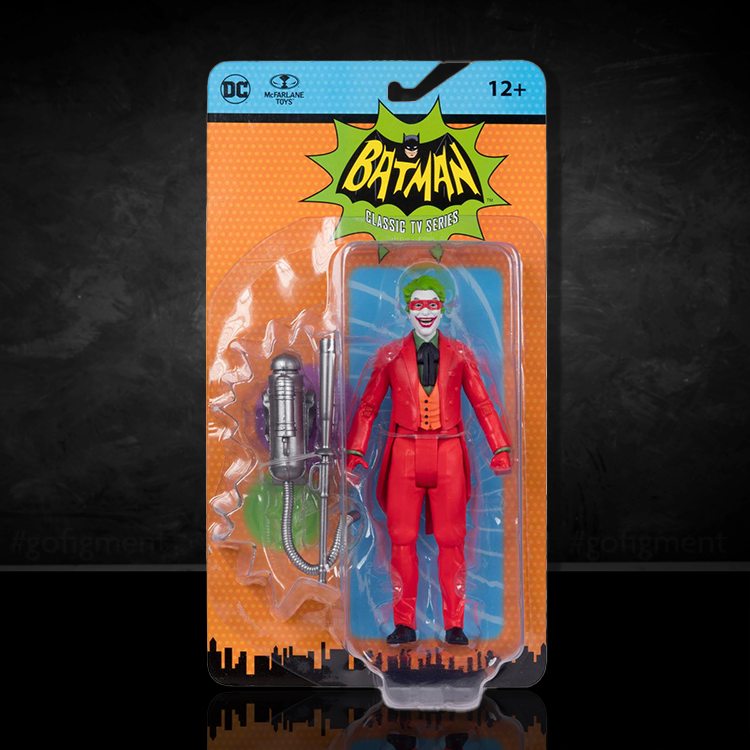 Red Joker with Mask Batman '66 1/12 Scale Action Figure image 0