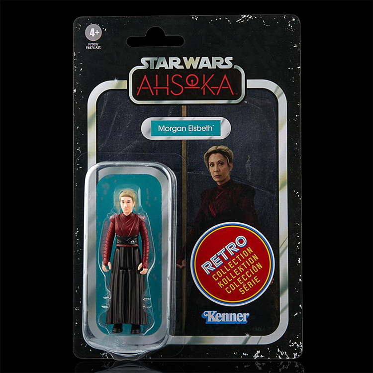 Morgan Elsbeth Star Wars Retro Collection Action Figure 1:18 Scale Ahsoka image 0