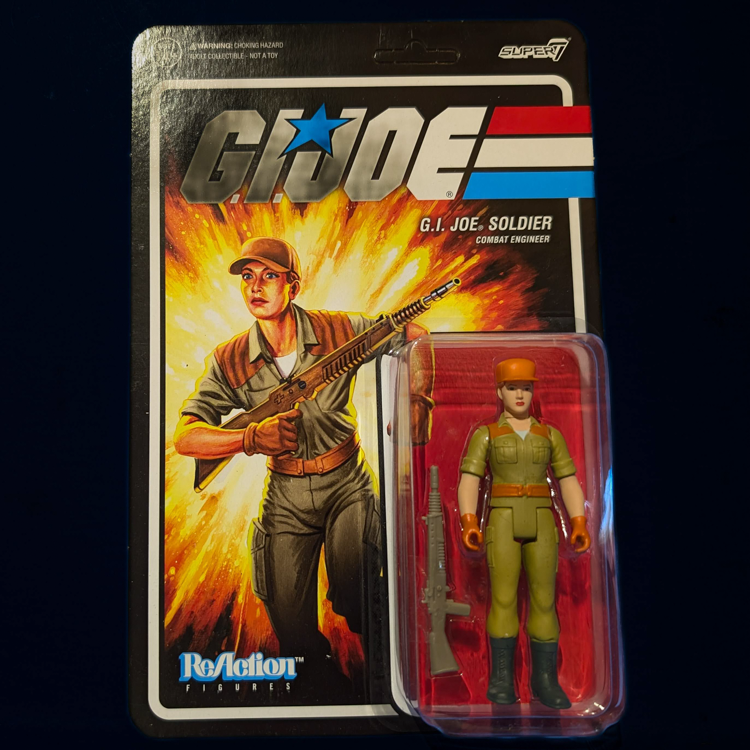GI Joe Female GI Combat Engineer - (P) Short Brown Hair Action Figure image 0