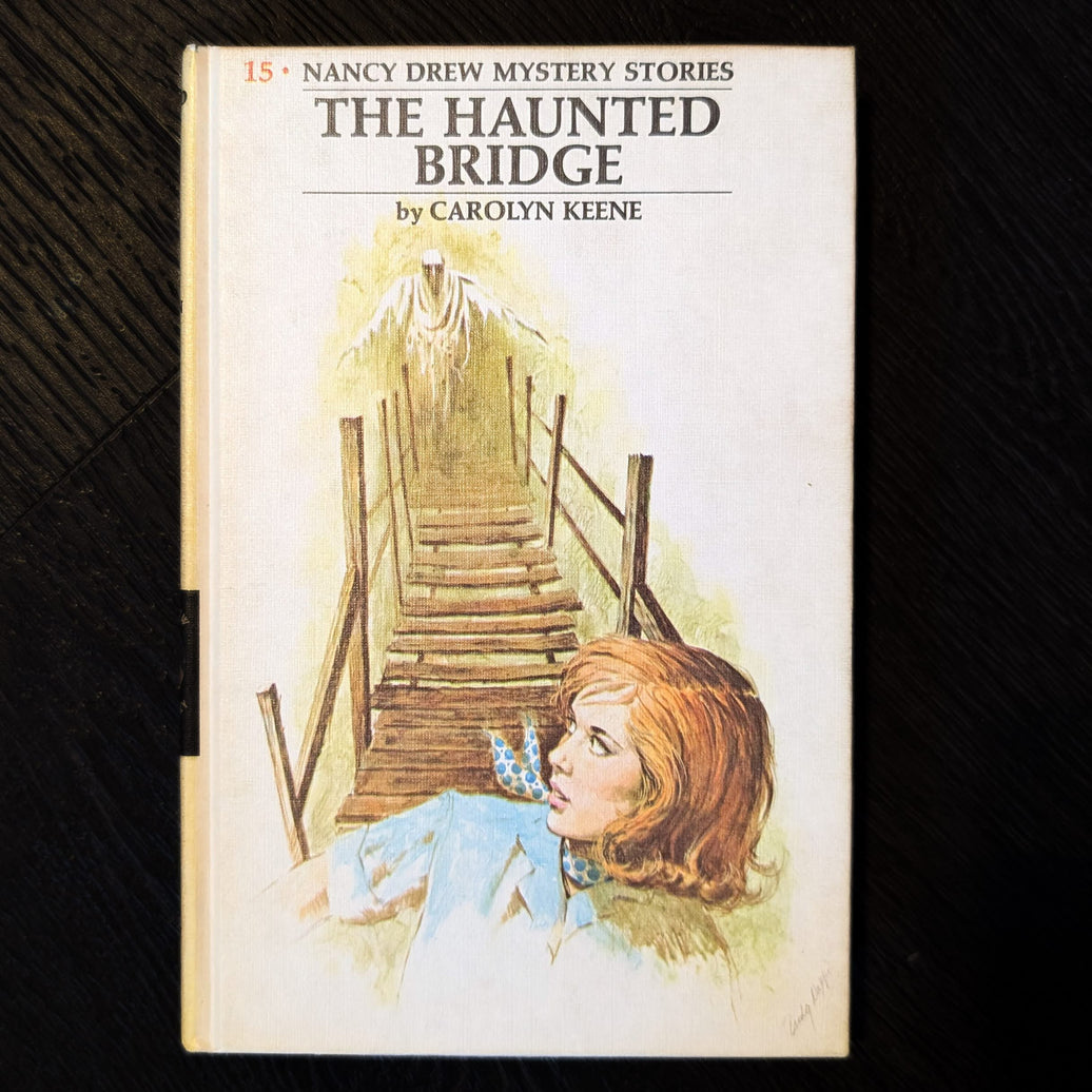 15 The Haunted Bridge Nancy Drew Mystery Books -1937/1972-RN image 0