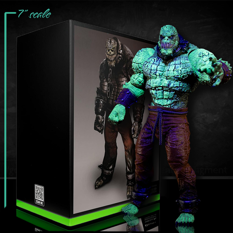 Killer Croc (Batman: Arkham Asylum) Glow in The Dark Action Figure image 0