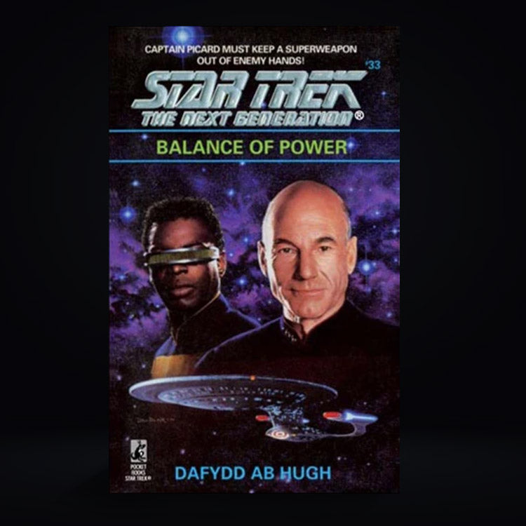 33 Balance of Power Star Trek The Next Generation Paperback Book image 0