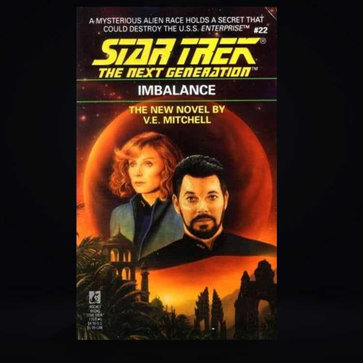 22 Imbalance Star Trek The Next Generation Paperback Book image 0