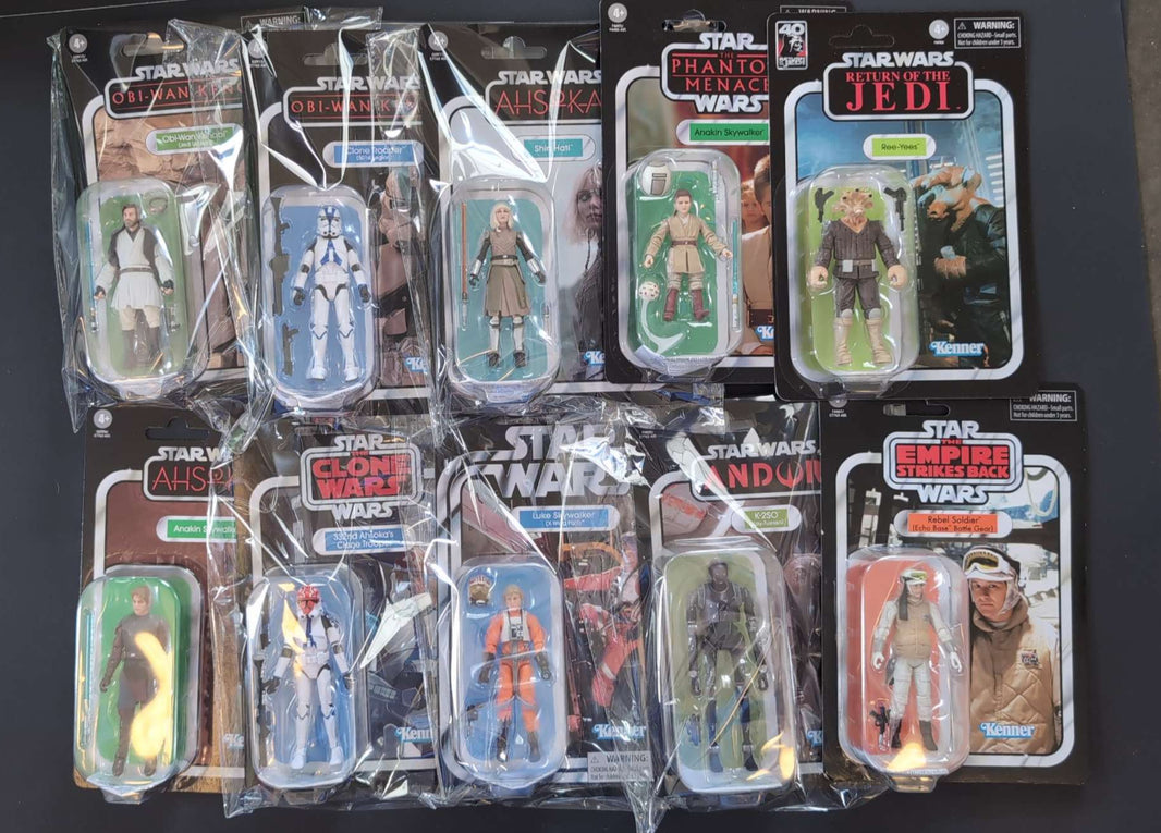 Star Wars The Vintage Collection Lot of 10 Action Figures image 0