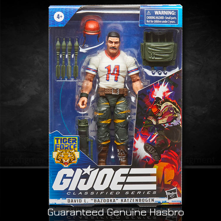 David L Bazooka Tiger Force Action Figure GI Joe Classified Series 6in image 0