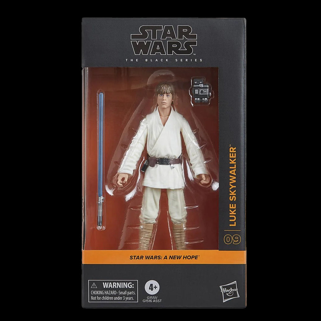 Luke Skywalker ANH Action Figure Star Wars Black Series 1:12 Scale image 0