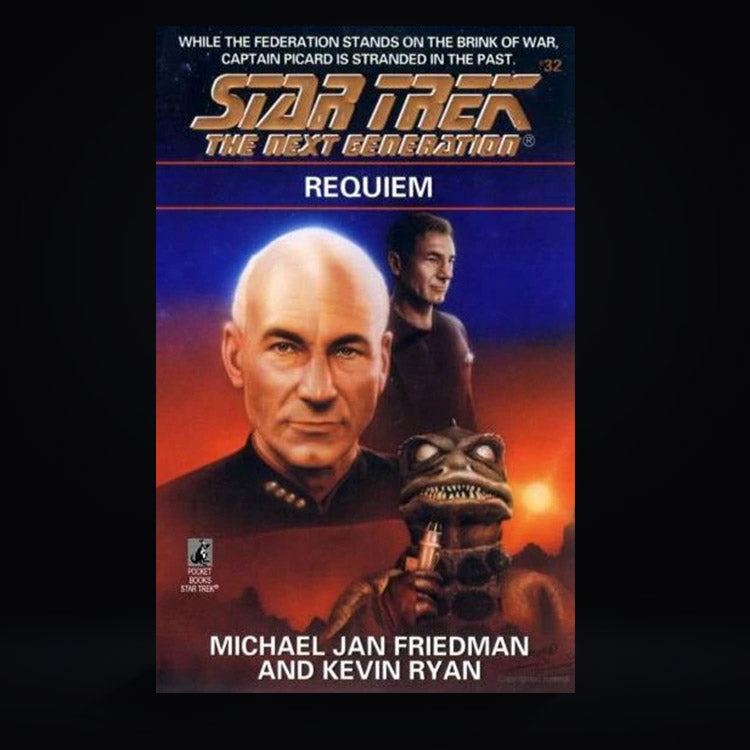 32 Requiem Star Trek The Next Generation Paperback Book image 0