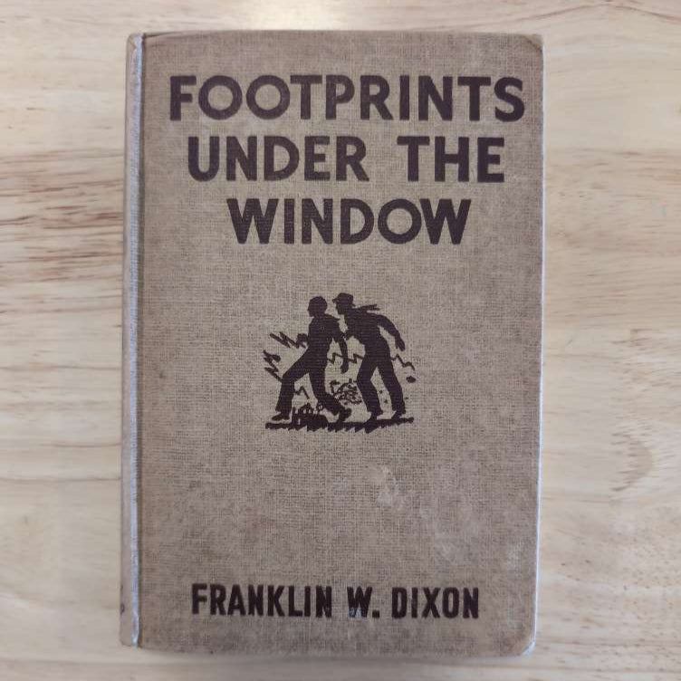 12 Footprints Under the Window Vintage Hardy Boys Book A image 0