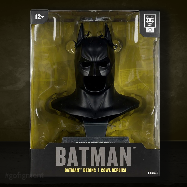 DC Direct Prop Replica Batman Begins Cowl Wave 2 1:3 Scale image 0