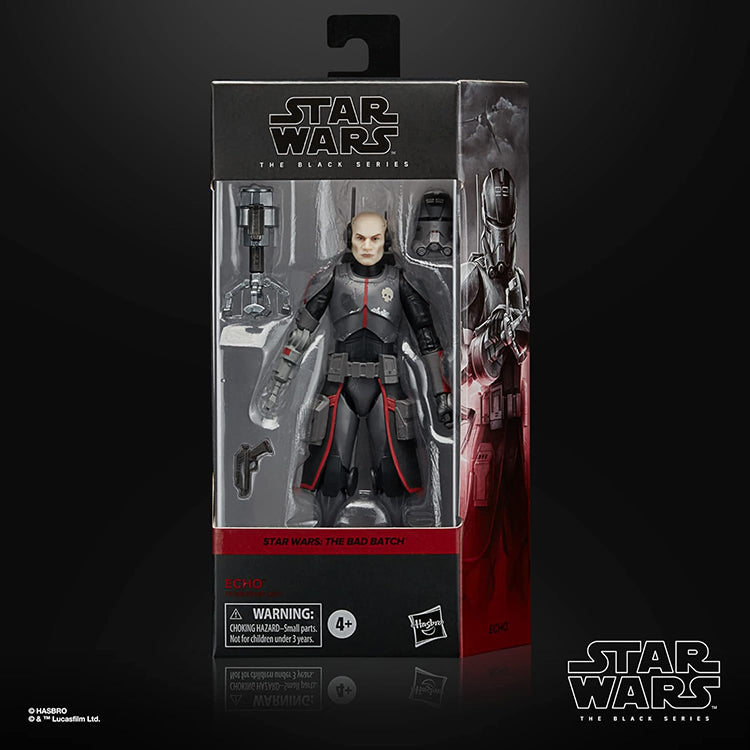 Echo (The Bad Batch) Action Figure Star Wars Black Series 1:12 Scale image 0