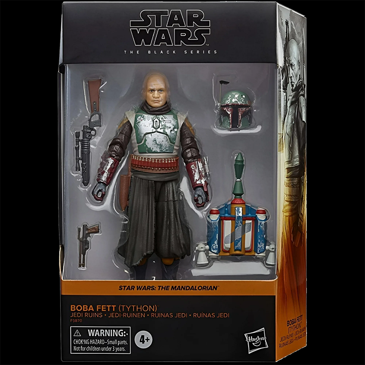 Boba Fett (Tython-Armor) Action Figure Star Wars Black Series 1:12 Scale image 0