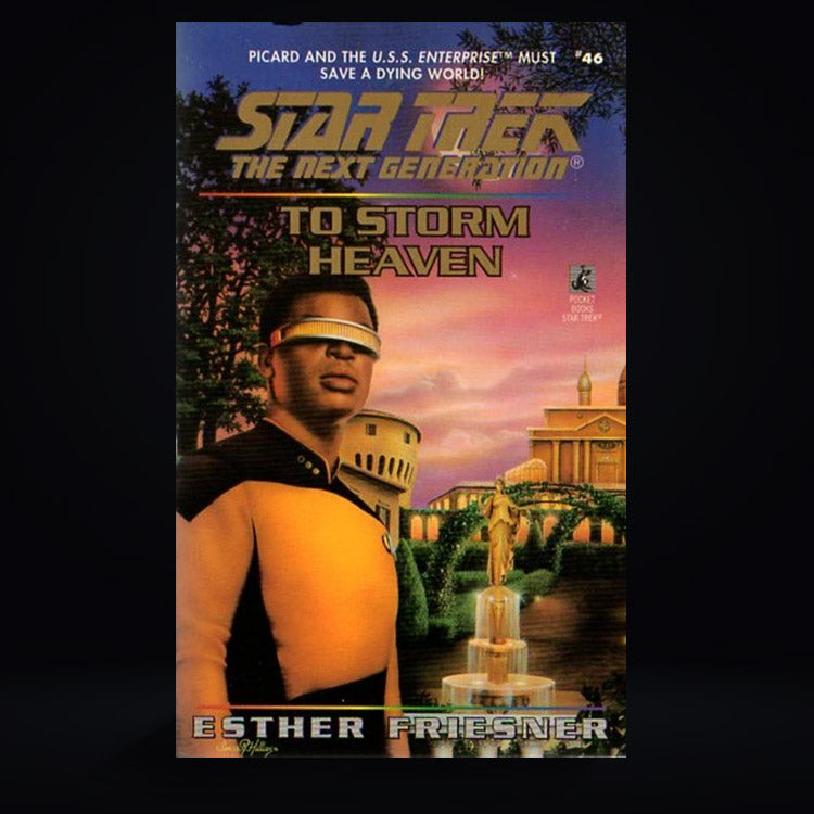 46 To Storm Heaven Star Trek The Next Generation Paperback Book image 0