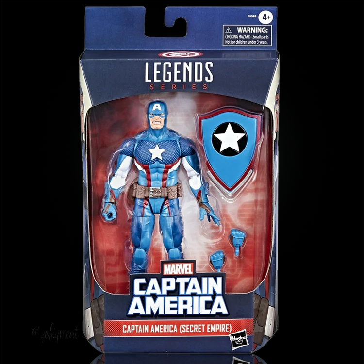 Captain America Secret Empire Marvel Legends Action Figure 1:12 Scale Hasbro image 0