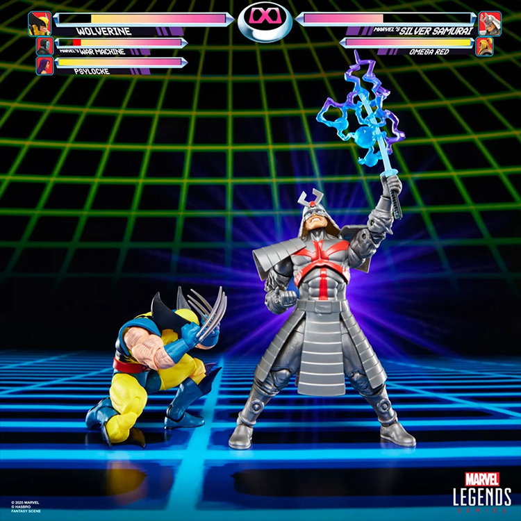 Marvel Legends Series Gamerverse Wolverine vs. Silver Samurai 6-InchFigures image 1
