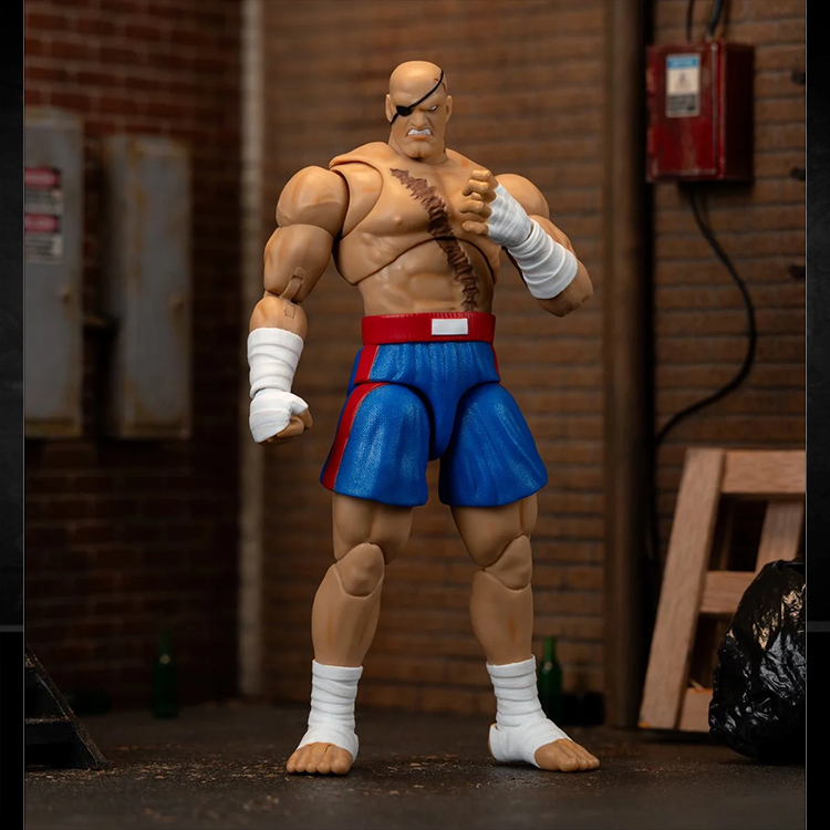 Ultra Street Fighter II Sagat 6-Inch Scale Deluxe Action Figure image 5