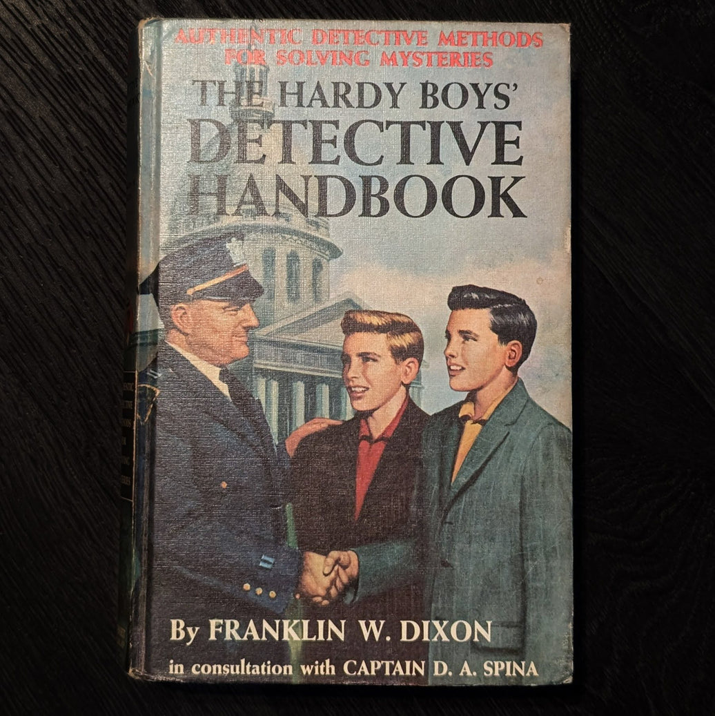 The Hardy Boys Detective Handbook Vintage Hardy Boys Book image 0