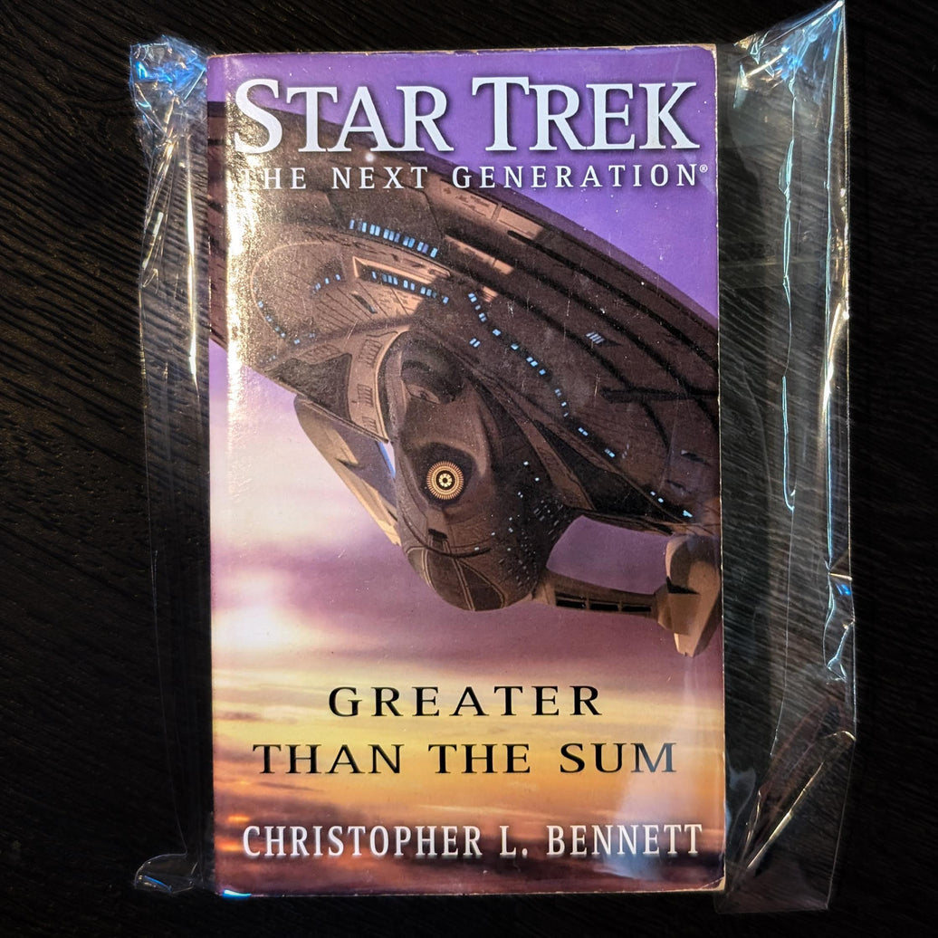 Greater Than The Sun: Star Trek The Next Generation Paperback Book image 0