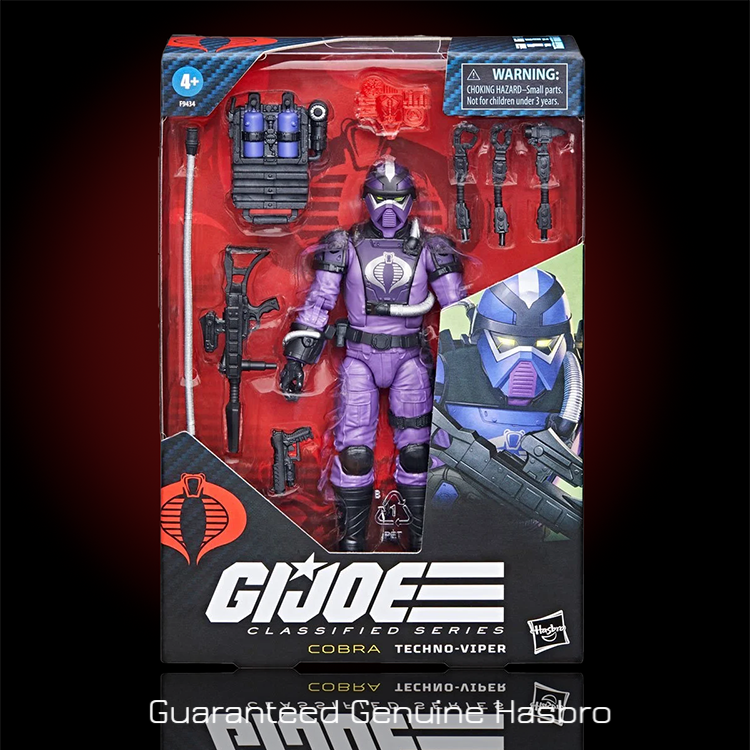Cobra Techno-Viper Action Figure GI Joe Classified Series 6in. image 0
