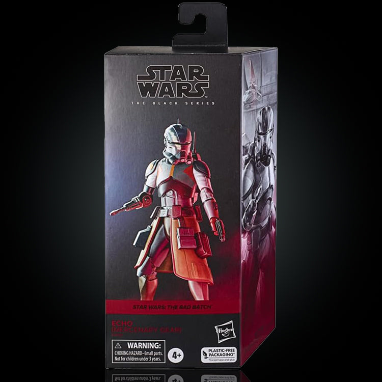 Echo Mercenary Gear Bad Batch Action Figure Star Wars Black Series 1:12 Scale image 0