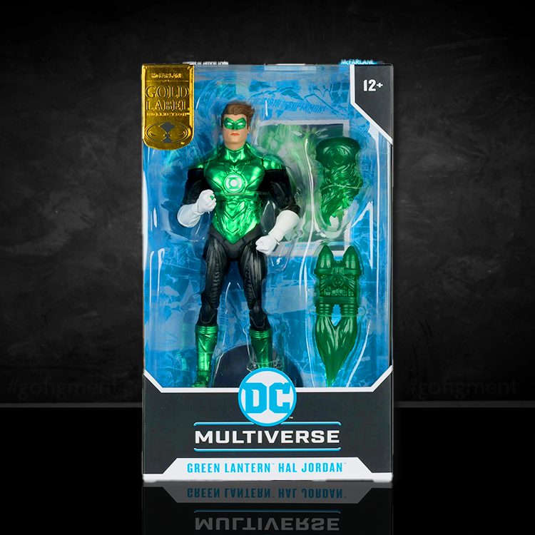 Green Lantern Hal Jordan DC Multiverse (GOLD LABEL) 7" Action Figure image 0