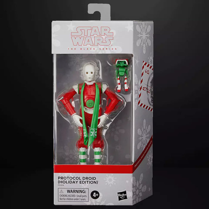 Christmas Protocol Droid Action Figure Star Wars Black Series 1:12 Scale image 0
