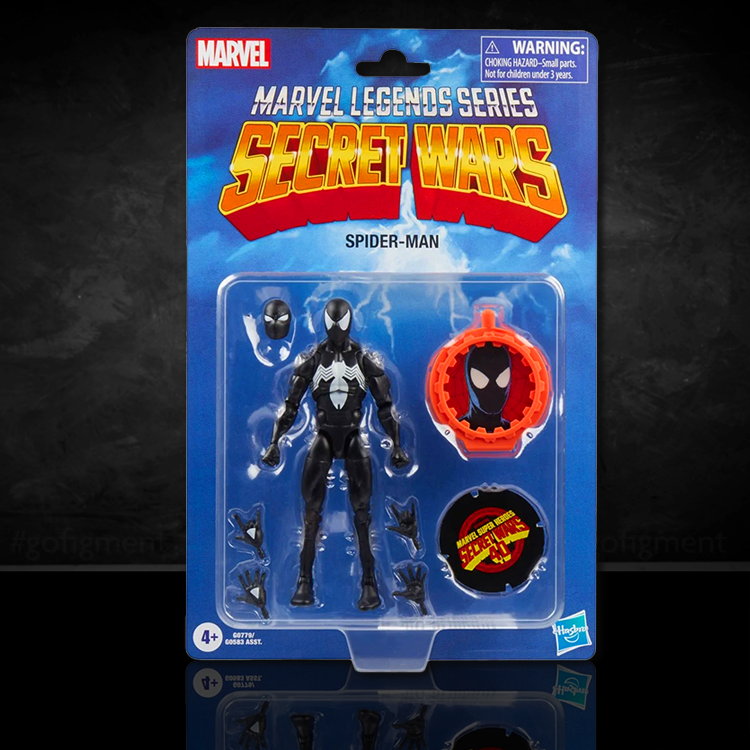 Spiderman Marvel Legends 6" Action Figure Hasbro Secret Wars image 0