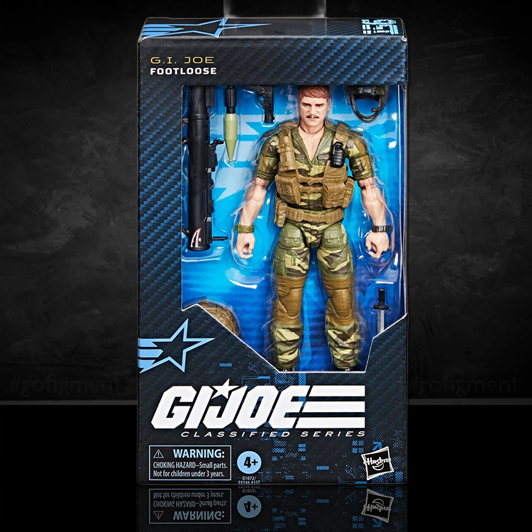 Footloose Action Figure GI Joe Classified Series 1:12 image 0