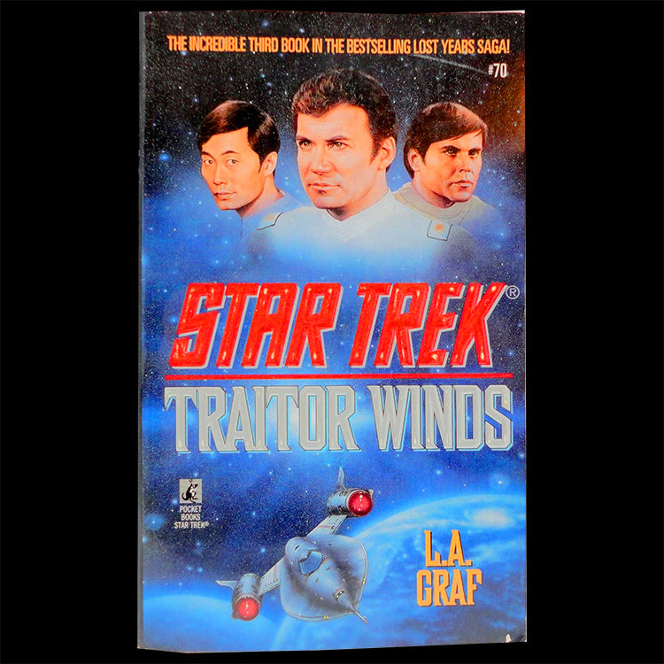 70 Traitor Winds Star Trek The Original Series Paperback Book image 0