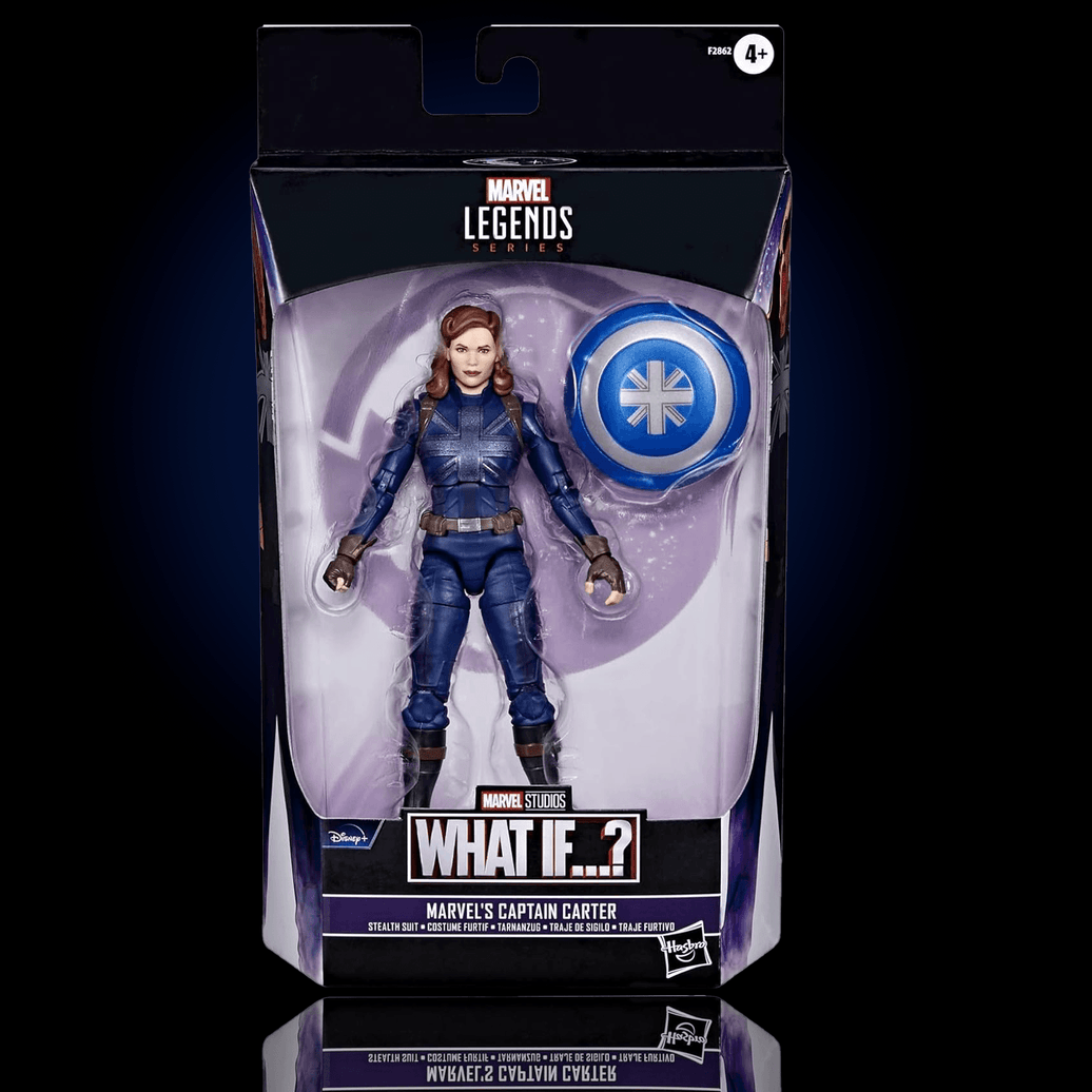 Captain Carter Marvel Legends 6" Action Figure Hasbro (Stealth Suit) image 0