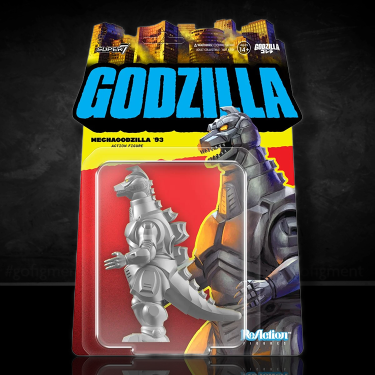 Godzilla '93 Mechagodzilla ReAction Action Figure 1:18 image 0