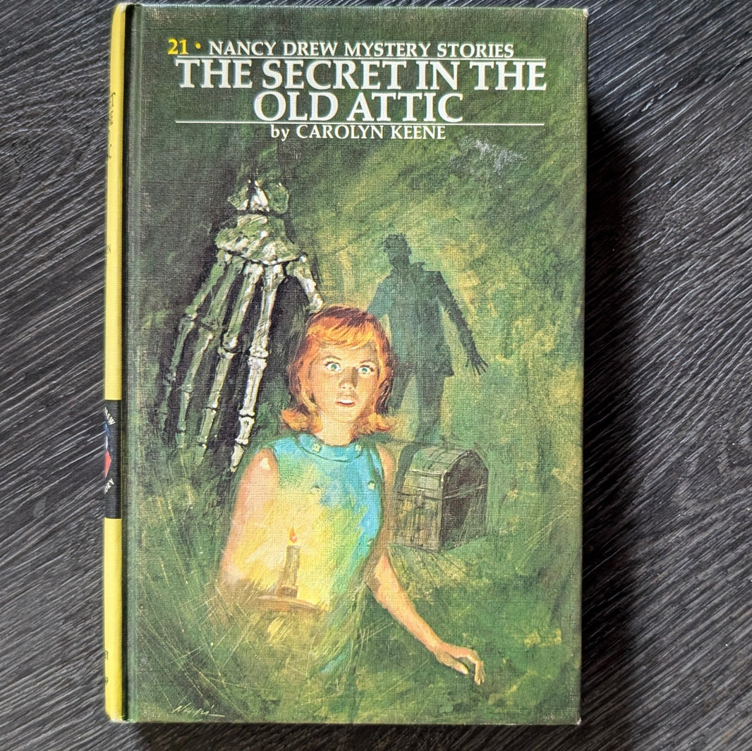 21 The Secret in the Old Attic Nancy Drew Mystery Books -1944/1970-YN image 0